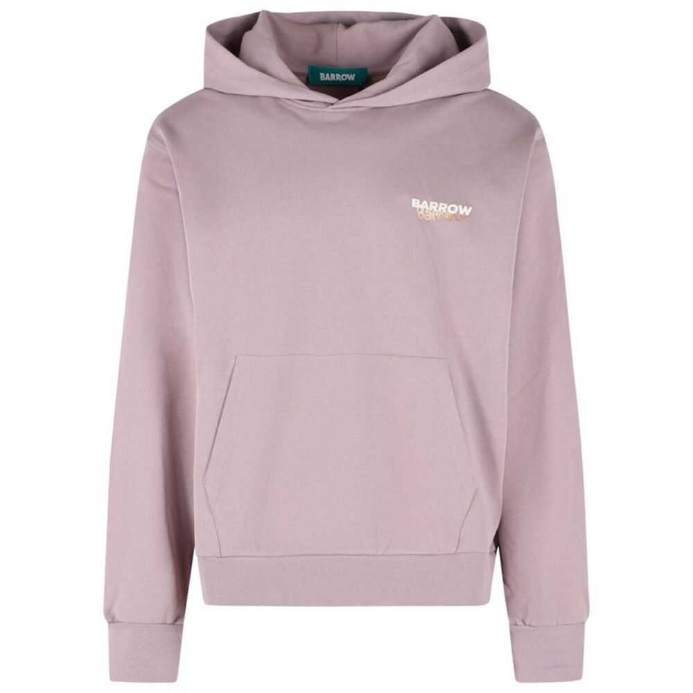 Barrow 'Smoke Pink' Cotton Sweatshirt Men